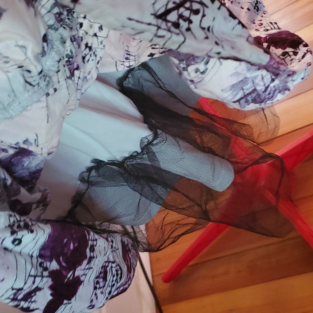 Music notation dress - Picture 6 of 6